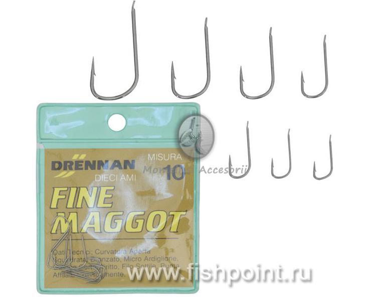 Крючки Fine Maggot (10шт) №20