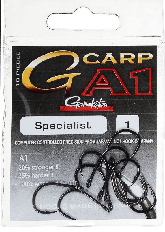 Крючки A1 G-Carp Specialist (10шт)