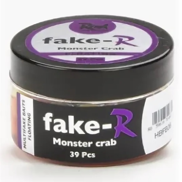 Насадки в ароме Fake-R Monster Crab Floating 39шт