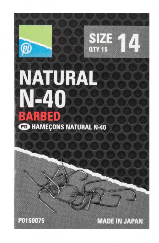 Крючки Natural N-40 (15шт)
