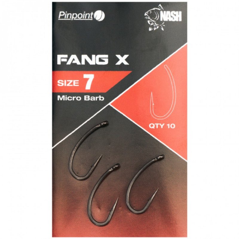 Крючки Fang X Barbed (10шт)