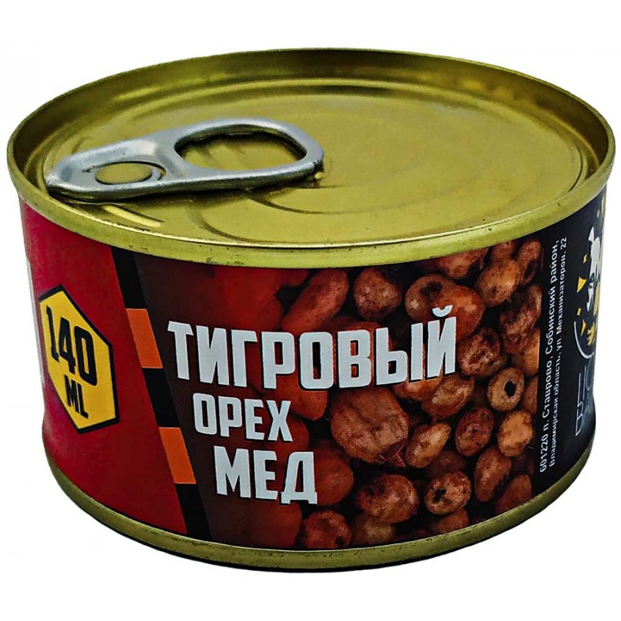 Тигровый орех консервированный Мёд 140мл 